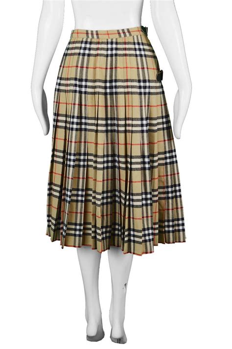 burberry kilt skirt tartan|Designer Skirts .